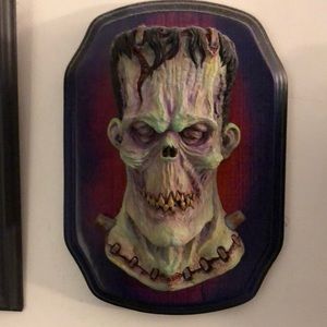 Frankenzomb original wall art 5x7